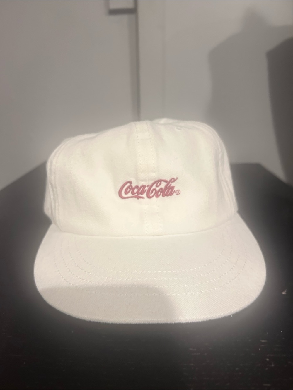 Coca-Cola White Baseball Cap